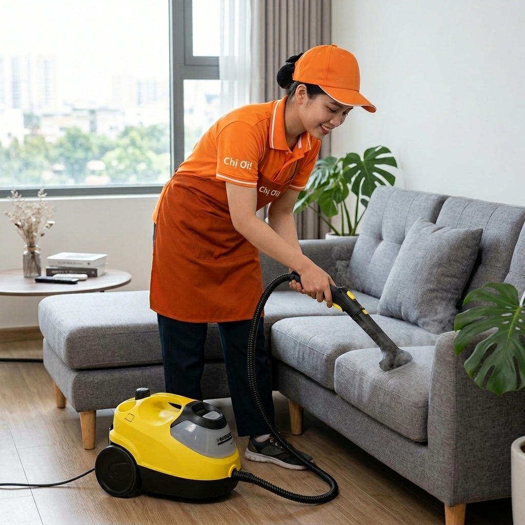 Giặt & khử khuẩn sofa – nệm