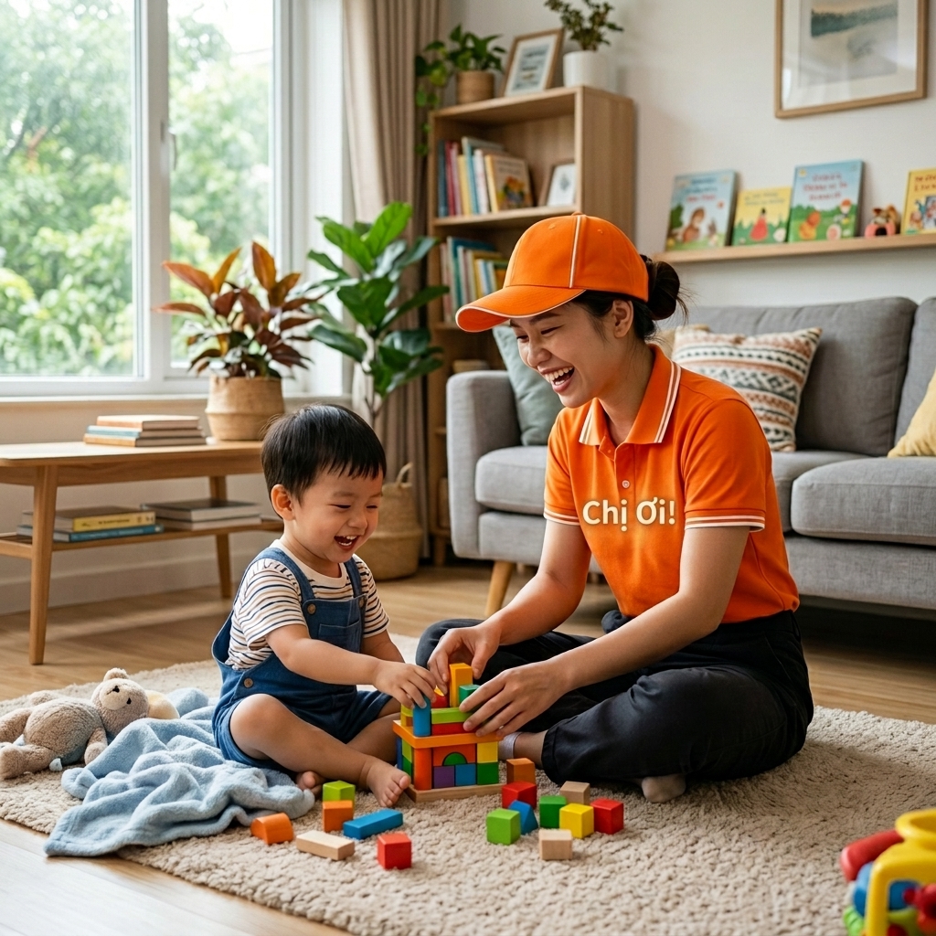 Trông trẻ tại nhà